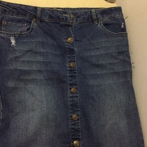 Canyon Blues Jean skirt